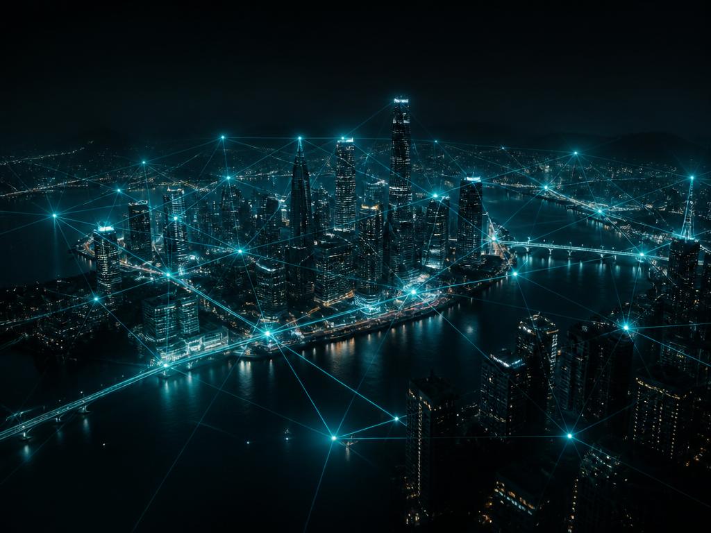 Energy infrastructure with connectivity lines